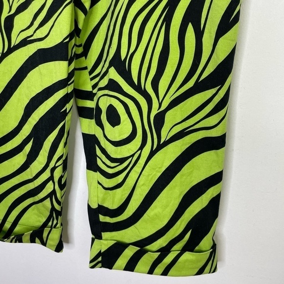 Y2K funky cropped straight legs pants - Picture 3 of 7